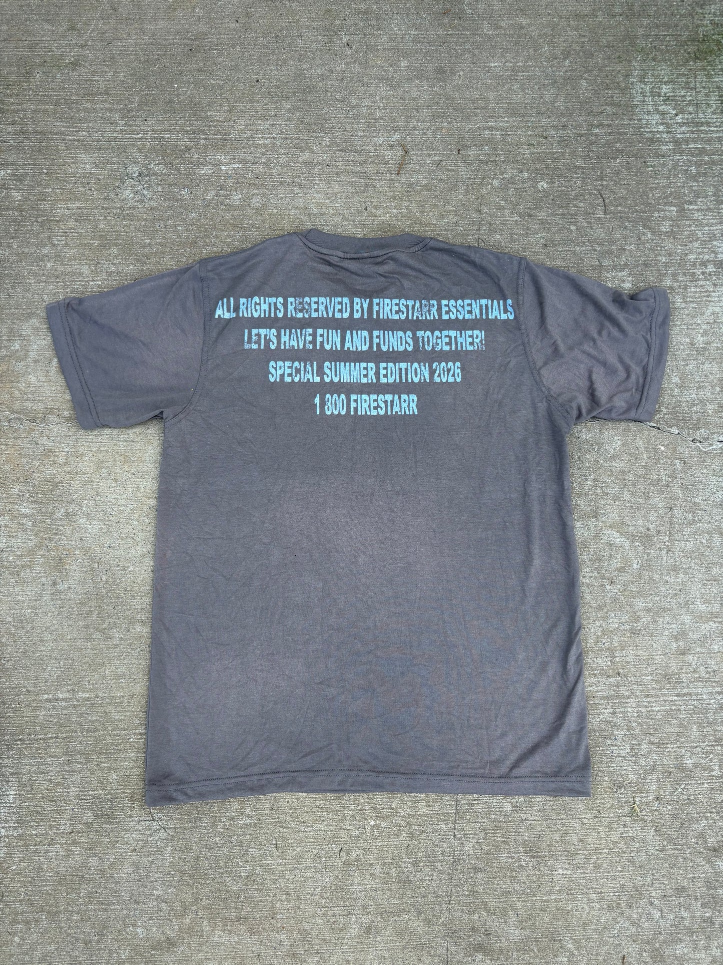 Grey “HAVE FUNDS” Tee