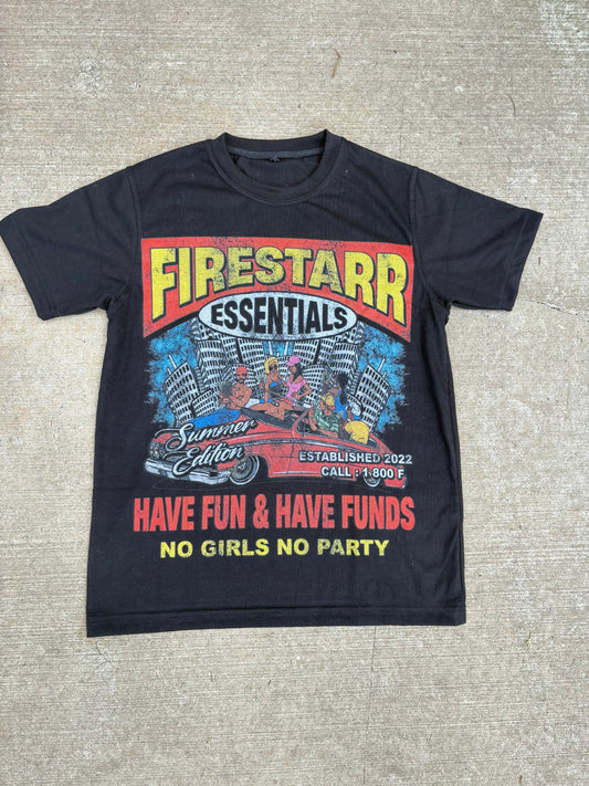 Black “HAVE FUNDS” Tee